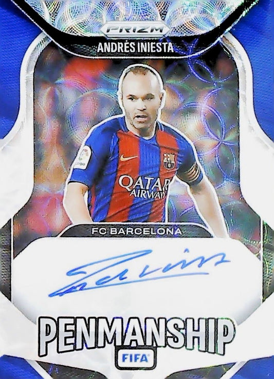 2025-26 ANDRES INIESTA PENMANSHIP #P-AI
