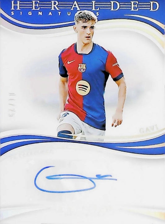 2024-25 GAVI HERALDED AUTOGRAPH /25 #HS-G