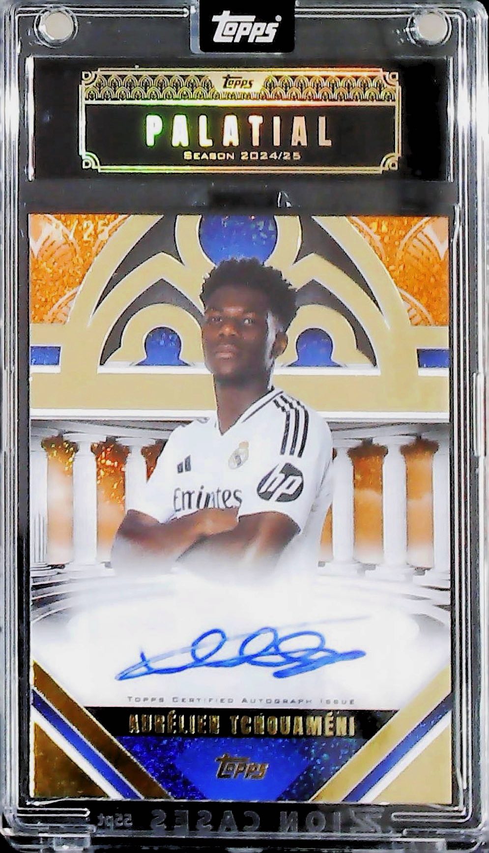 EDUARDO CAMAVINGA PALATIAL AUTOGRAPH /10 #PA-EC
