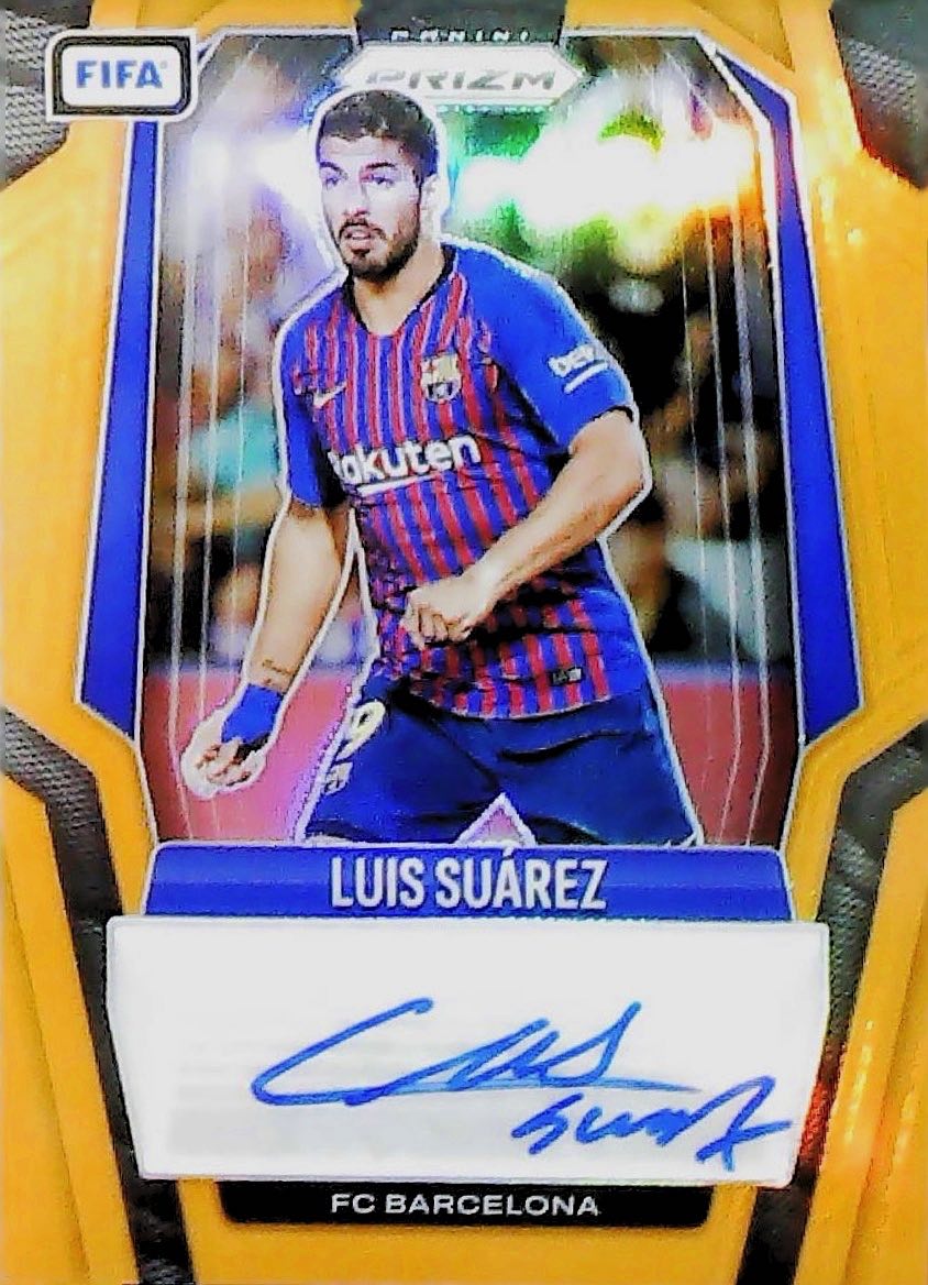 LUIS SUAREZ PRIZM AUTOGRAPH /4 #S-LSU