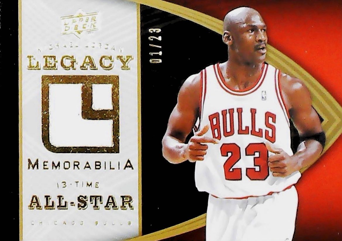 MICHAEL JORDAN LEGACY /23 MEMORABILIA #MJ-93
