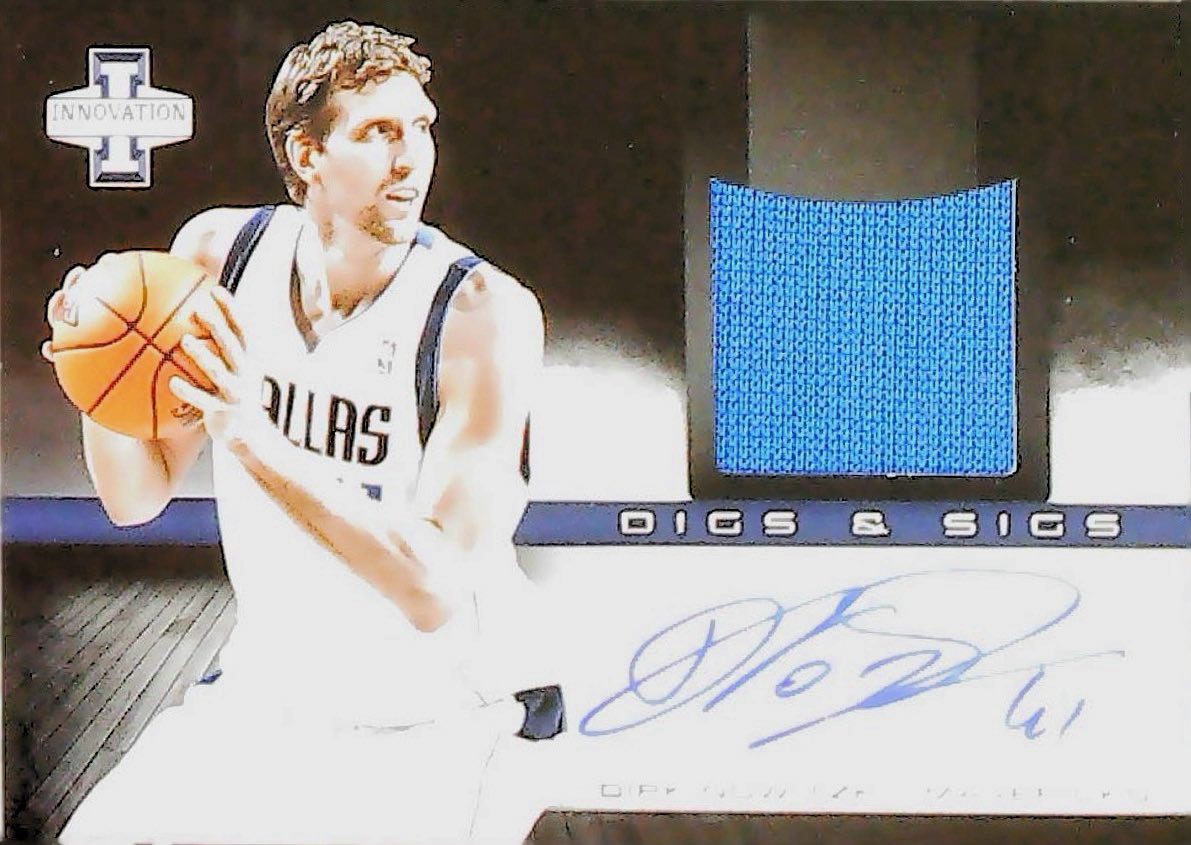2014 DIRK NOWITZKI INNOVATION DIGS AND SIGS /25 #27