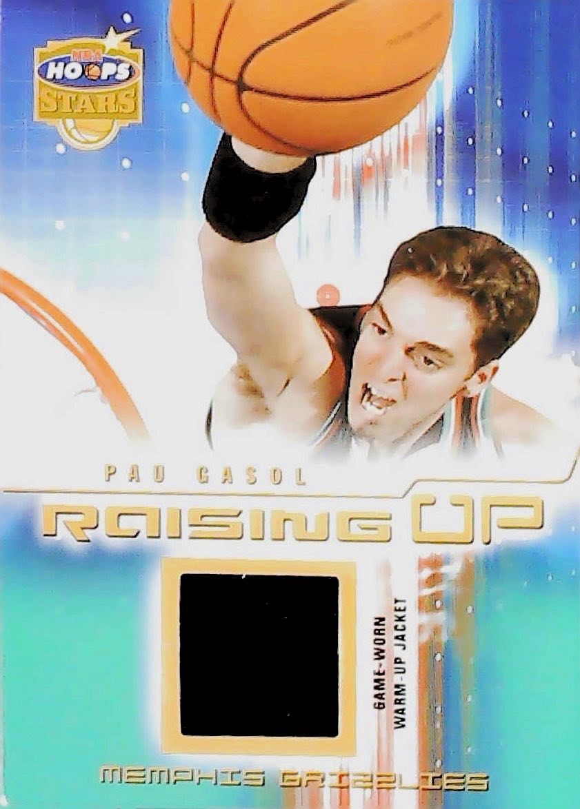 2003 PAU GASOL NBA HOOPS STARS RAISING UP #16