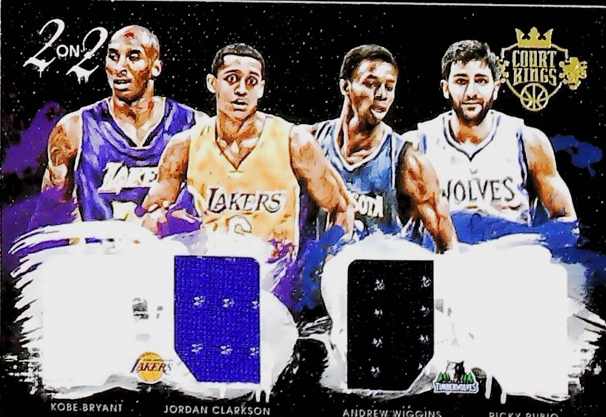 2 ON 2 PATCH KOBE BRYANT /99 #15