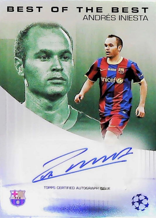 BEST OF THE BEST ANDRÉS INIESTA #BBA-AI