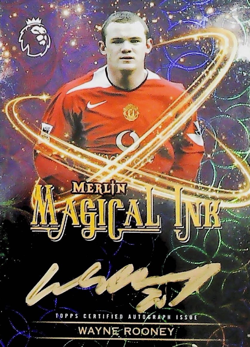 WAYNE ROONEY MAGICAL INK GOLD SIGNINGS #MI-WR