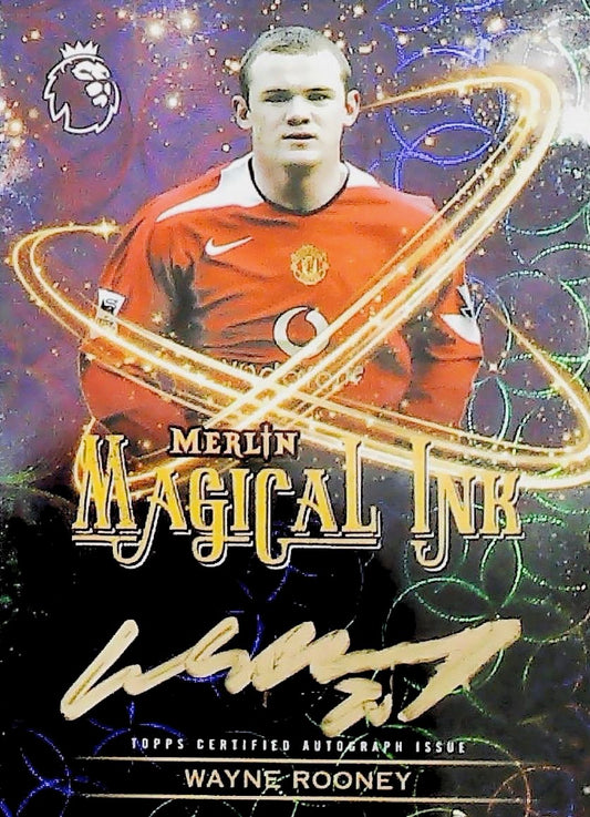 WAYNE ROONEY MAGICAL INK GOLD SIGNINGS #MI-WR