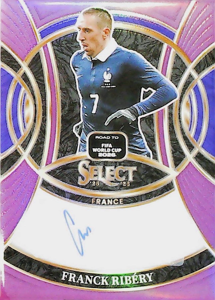 FRANCK RIBERY SELECT AUTOGRAPH /99 #S-FR