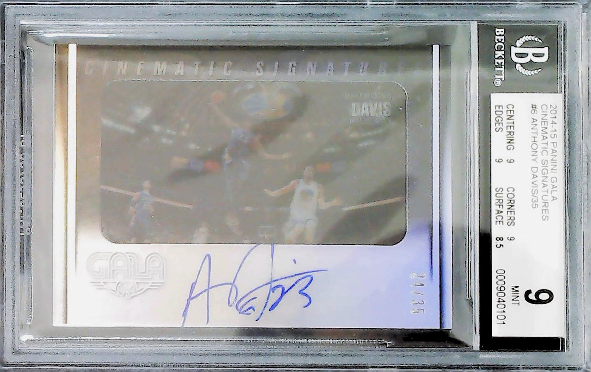 2014-15 ANTHONY DAVIS CINEMATIC SIGNATURES /35 #6