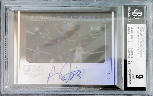 2014-15 ANTHONY DAVIS CINEMATIC SIGNATURES /35 #6