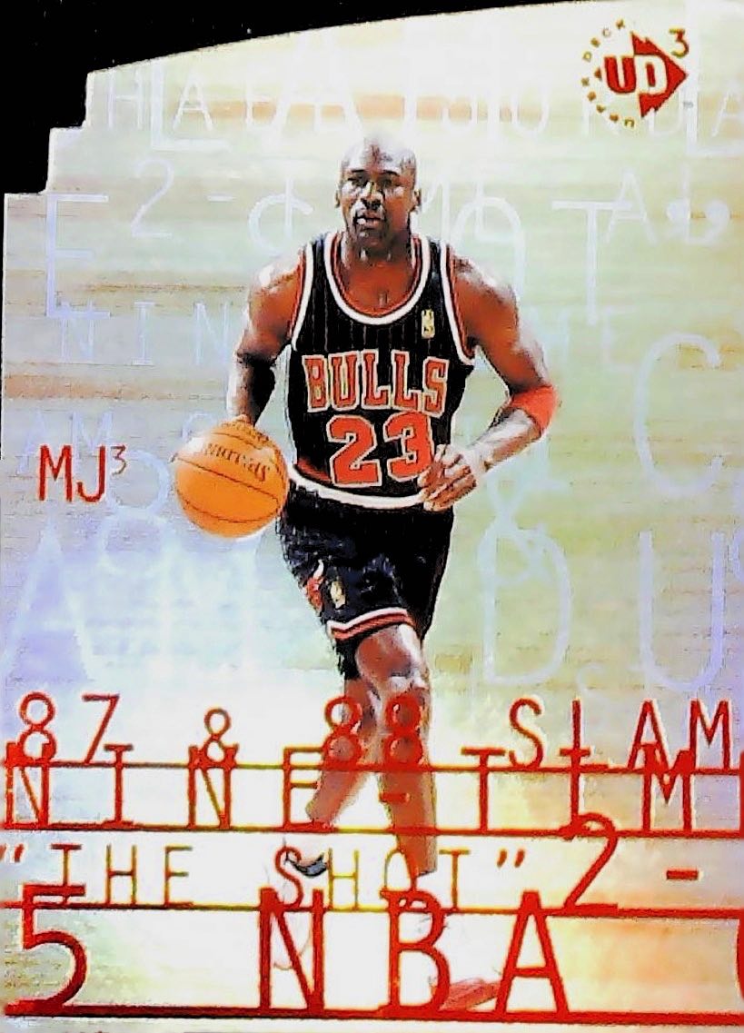 1997-98 MICHAEL JORDAN DIE CUT MJ3-1 SSP
