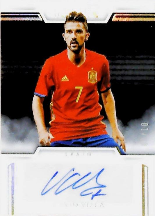 DAVID VILLA NOIR AUTOGRAPH /10 #NC-DV