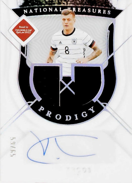 TONI KROOS NATIONAL TREASURES AUTO/PATCH /99 #PA-TK