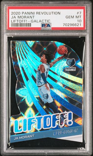 2020 PANINI REVOLUTION LIFTOFF! #7 JA MORANT LIFTOFF!-GALACTIC