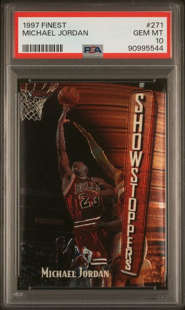1997 FINEST #271 MICHAEL JORDAN