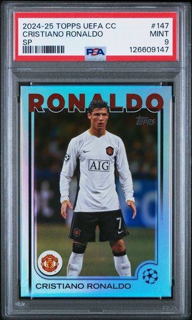2024-25 TOPPS UEFA CLUB COMPETITIONS #147 CRISTIANO RONALDO SP