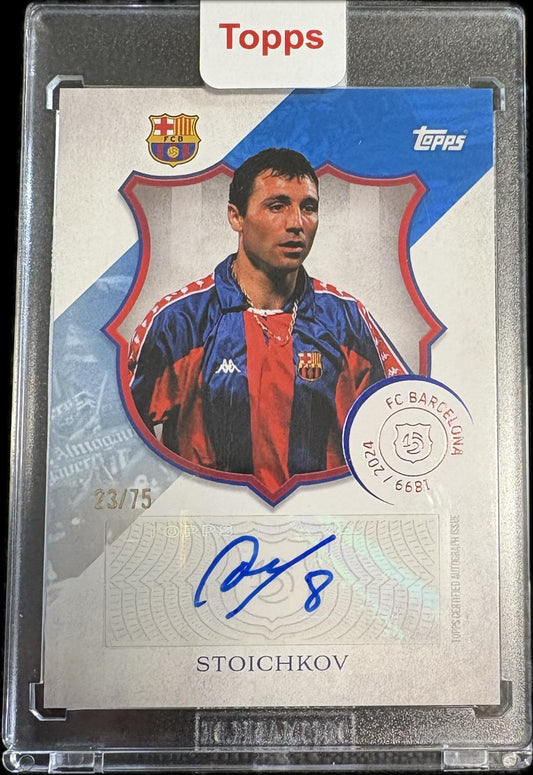 STOICHKOV 125 LEGACY AUTOGRAFO/75