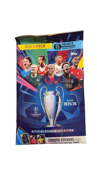 2025-26 Topps UCL Stickers - Multi Pack