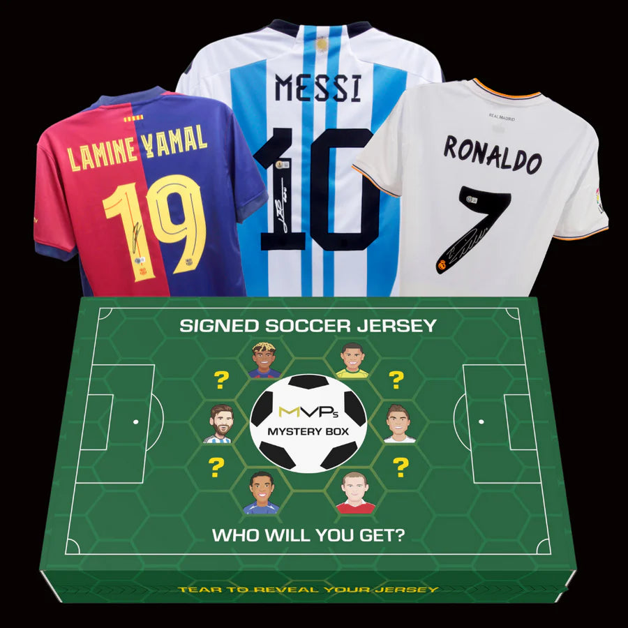 Mystery Memorabilia Box: Signed Soccer Jersey with Beckett COA