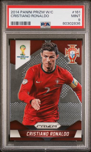 2014 PANINI PRIZM WORLD CUP #161 CRISTIANO RONALDO
