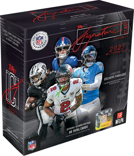 2025 Topps Signature Class NFL – Mega Box