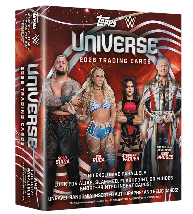 2026 Topps Universe WWE - Mega Box (Pre-Order)