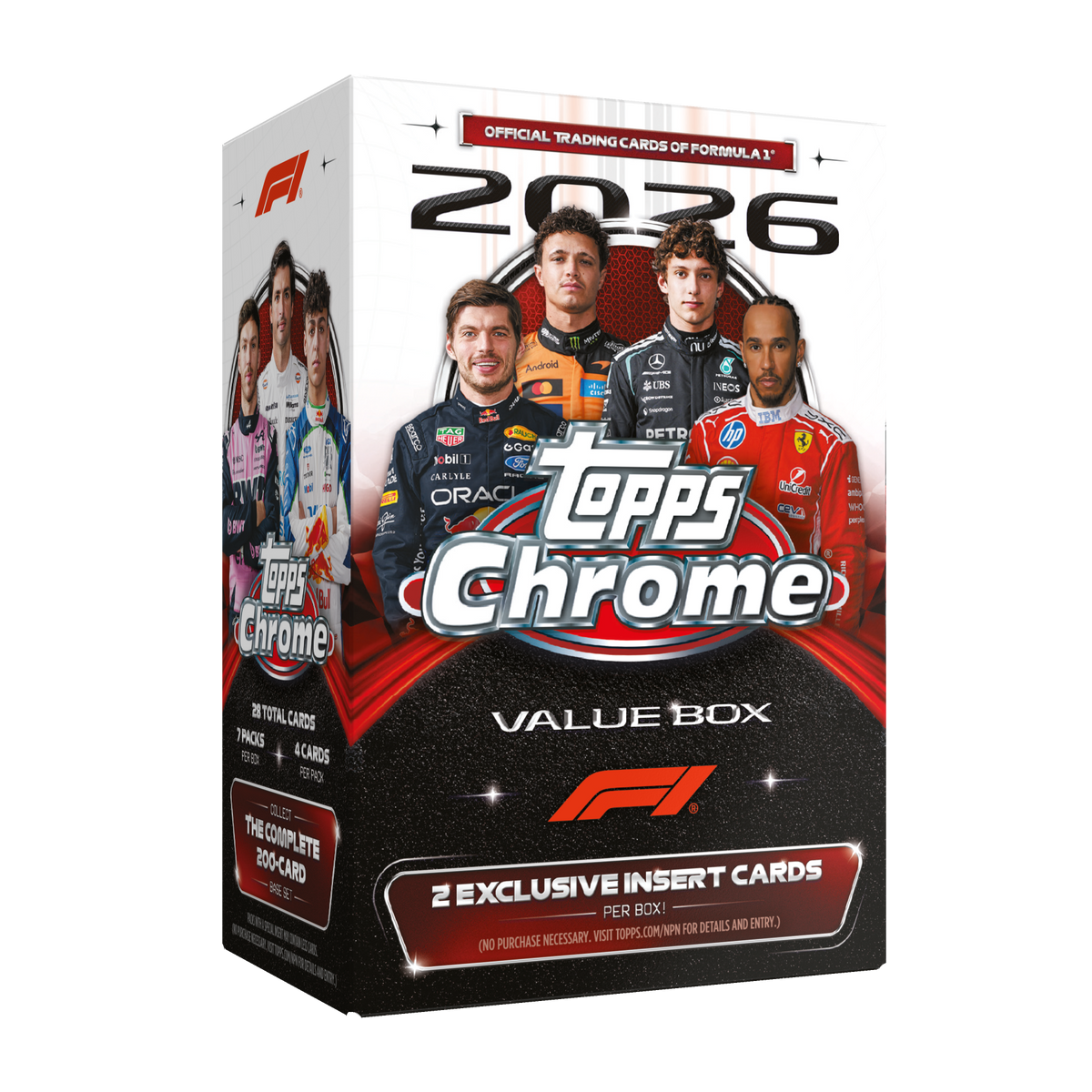 2026 Topps Chrome Formula One F1 – Value Box