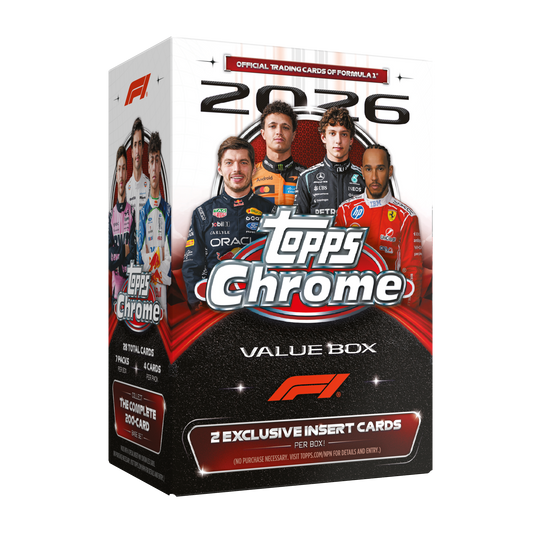 2026 Topps Chrome Formula One F1 – Value Box