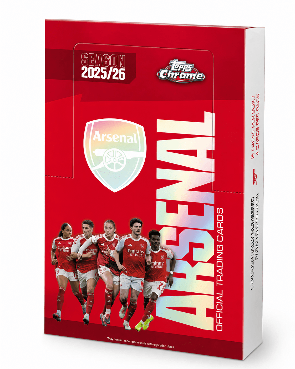 2025-26 Topps Chrome Arsenal – Hobby Box