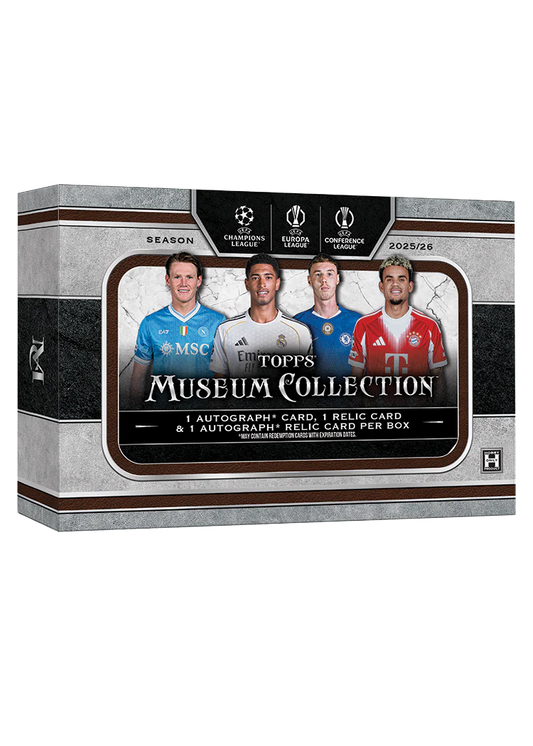 2025-26 Topps Museum UEFA Club Competitions – Hobby Box