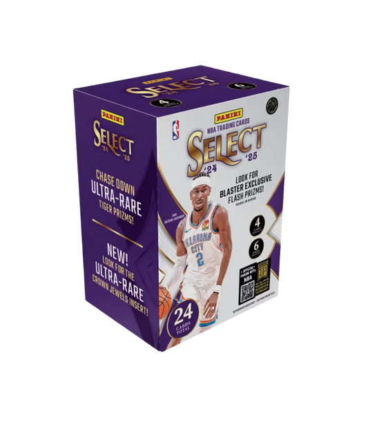 2024-25 Panini NBA Select Basketball  Blaster Box