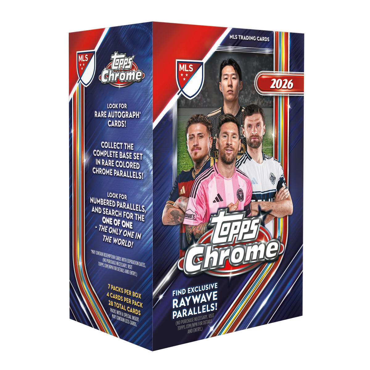 Topps Chrome® Major League Soccer 2026 - Value Box (Pre-Order)