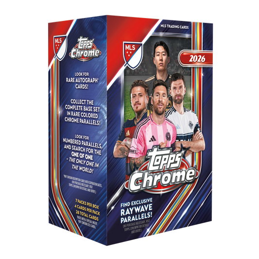 Topps Chrome® Major League Soccer 2026 - Value Box (Pre-Order)