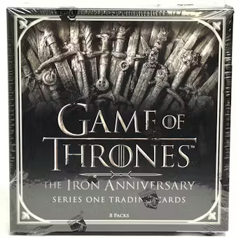 2021 Game Of Thrones Iron Anniversary Series 1 Hobby Box