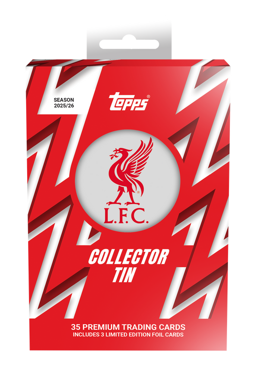 2025-26 Topps Collector Tin – Liverpool FC