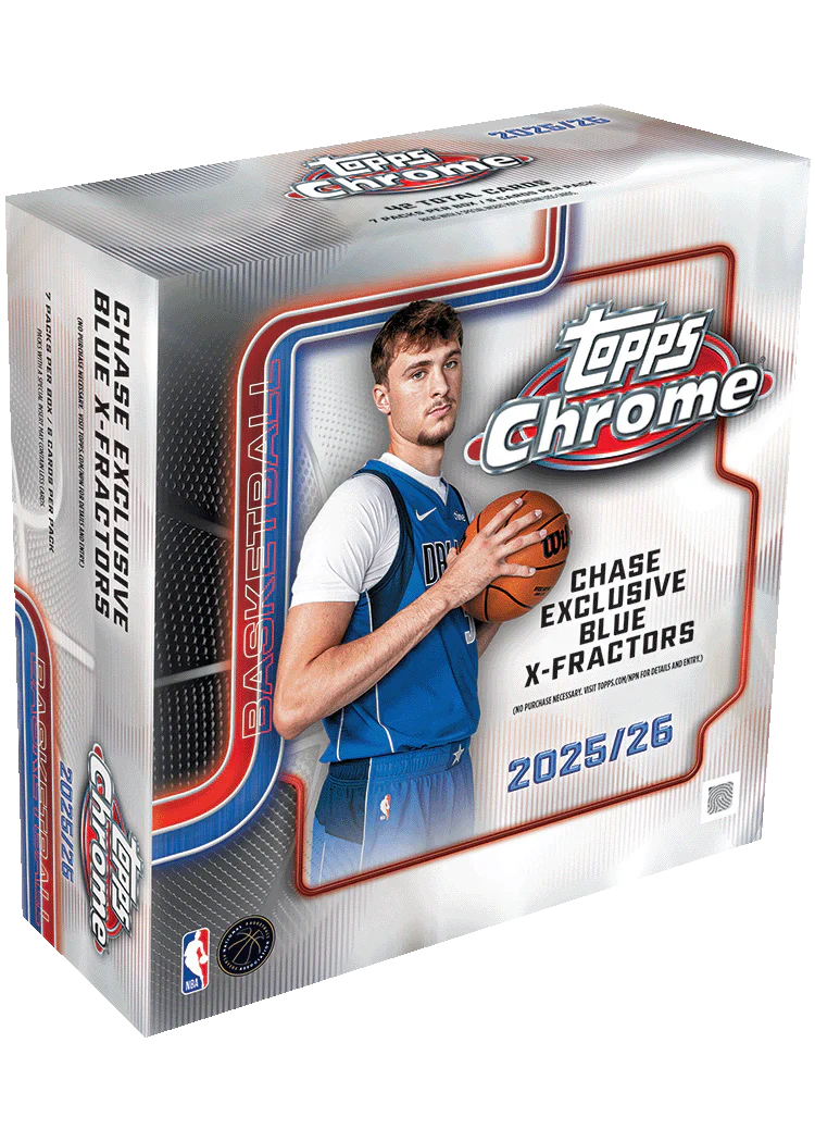 2025-26 Topps Chrome NBA MEGA Box