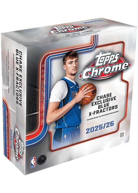 2025-26 Topps Chrome NBA MEGA Box