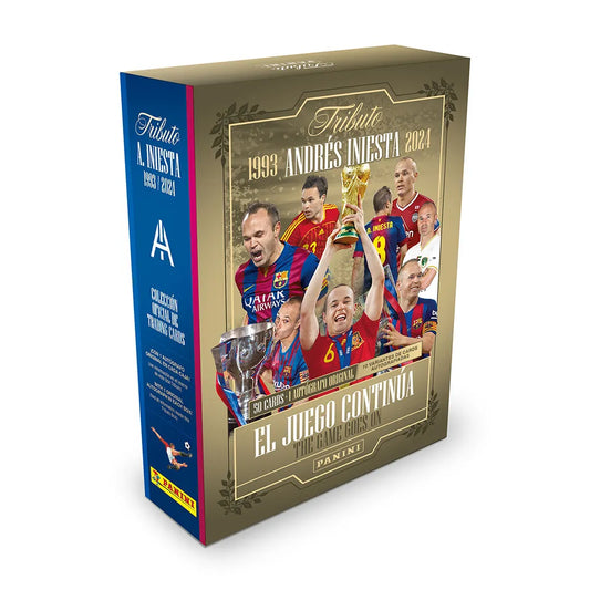 Panini Caja de cromos Tributo Andrés Iniesta (Pre-Order)
