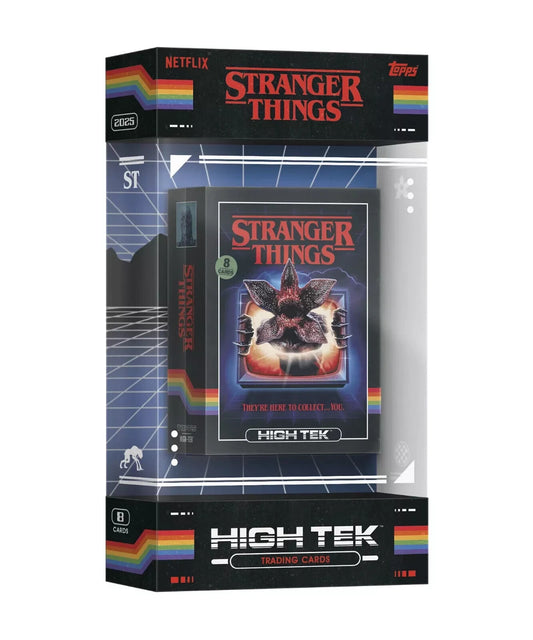 2025 Topps Stranger Things High Tek Hobby Box