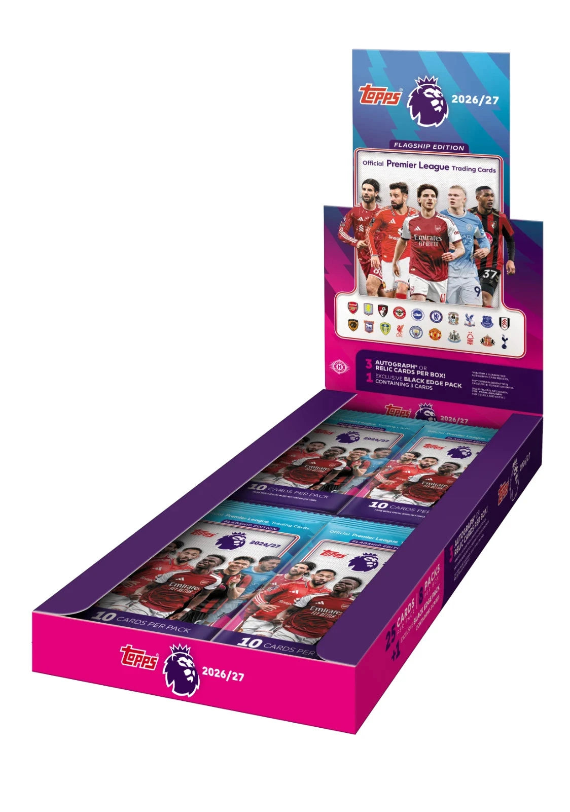 2026-27 Topps Premier League Flagship – Hobby Box