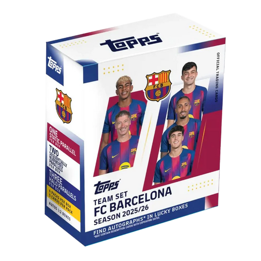 2025-26 Topps FC Barcelona Team Set
