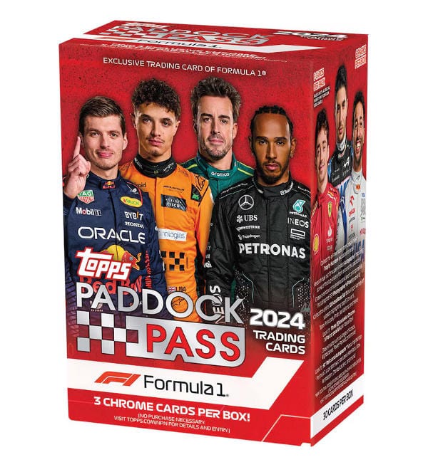 2024 Topps Paddock Pass Formula 1 F1 Value Box