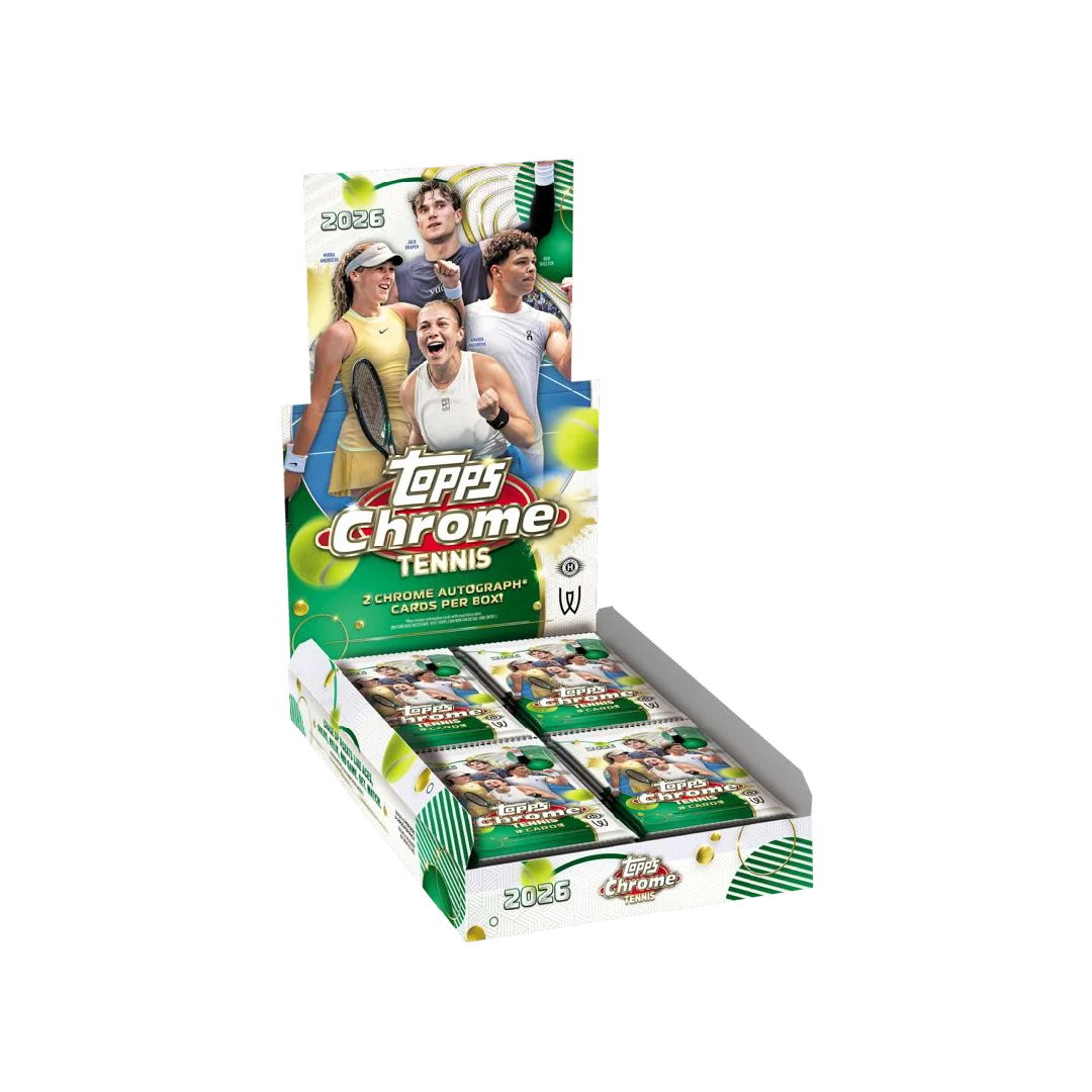 2026 Topps Chrome Tennis – Hobby Box Pre-order