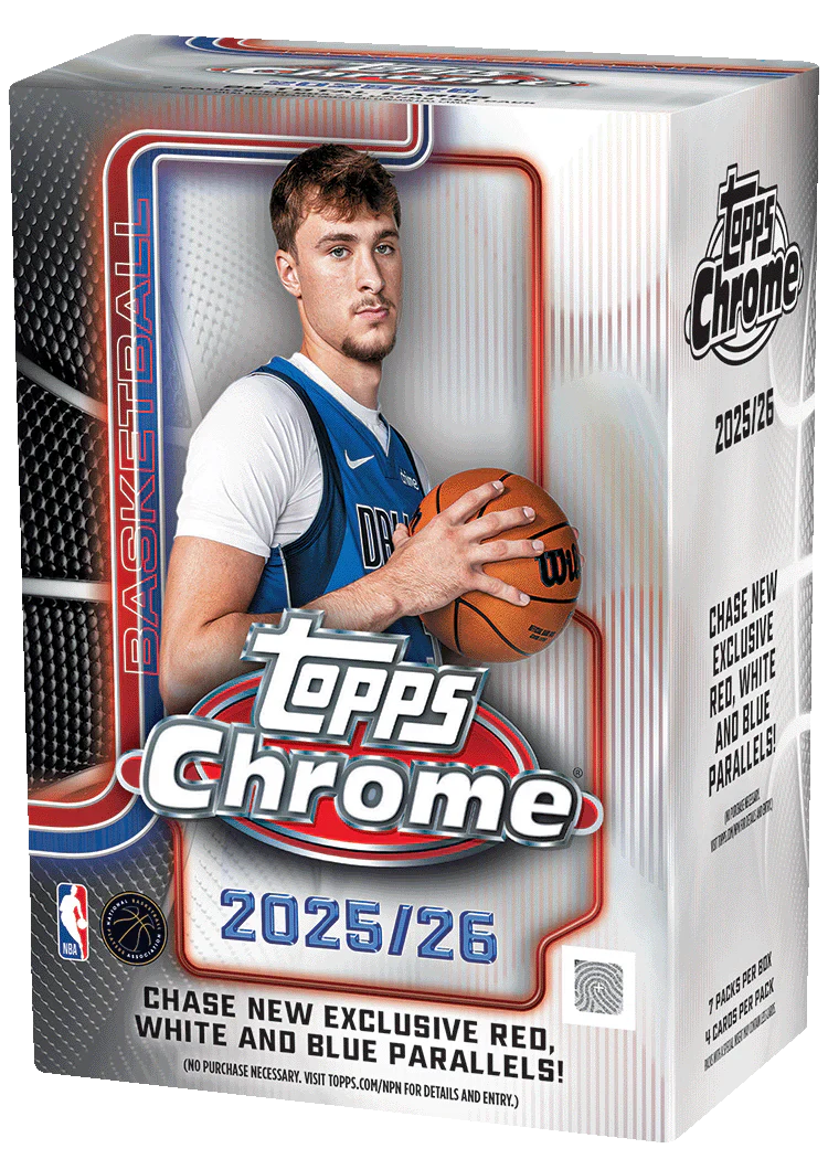 2025-26 Topps Chrome NBA Value Box