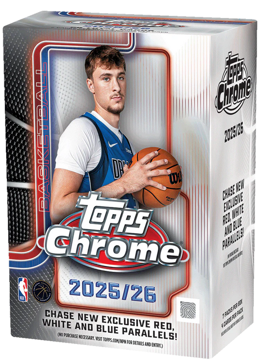 2025-26 Topps Chrome NBA Value Box